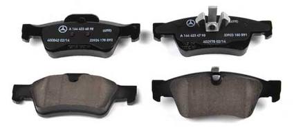 Mercedes Disc Brake Pad Set - Rear 1644202720